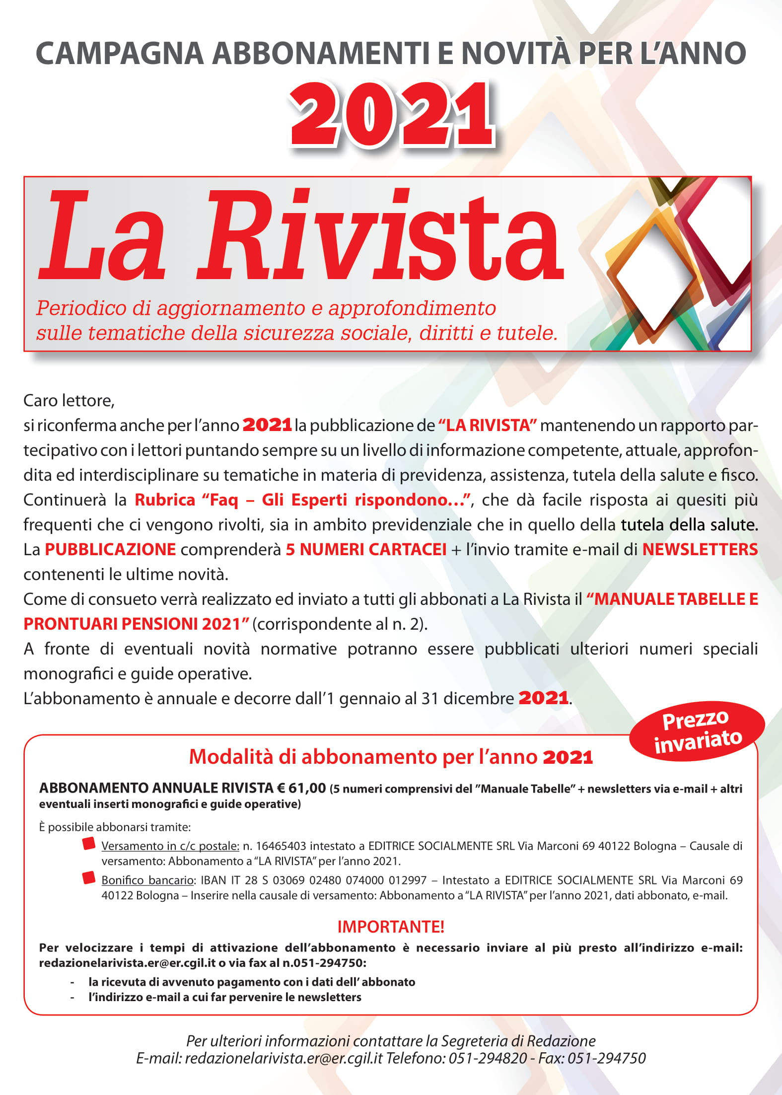 CAMPAGNA ABBONAMENTI 2021 1