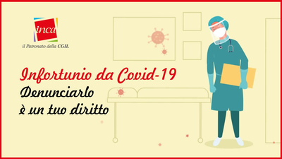 IL COVID SUL LAVORO E' UN INFORTUNIO E VA DENUNCIATO - Intervista a Silvino Candeloro del Collegio di Presidenza INCA