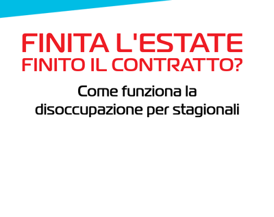 L'INDENNITA' NASpI PER STAGIONALI
