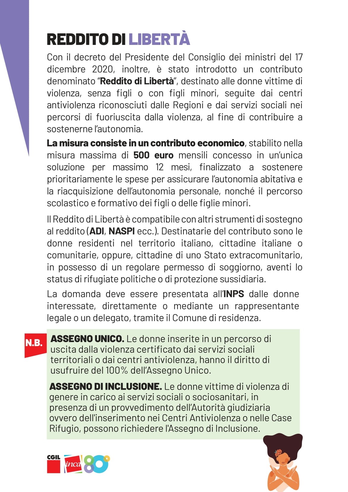 2025 03 CGIL INCA Donne vittime violenza B