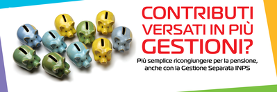 RICONGIUNZIONE CONTRIBUTI E GESTIONE SEPARATA INPS: COSA CAMBIA 