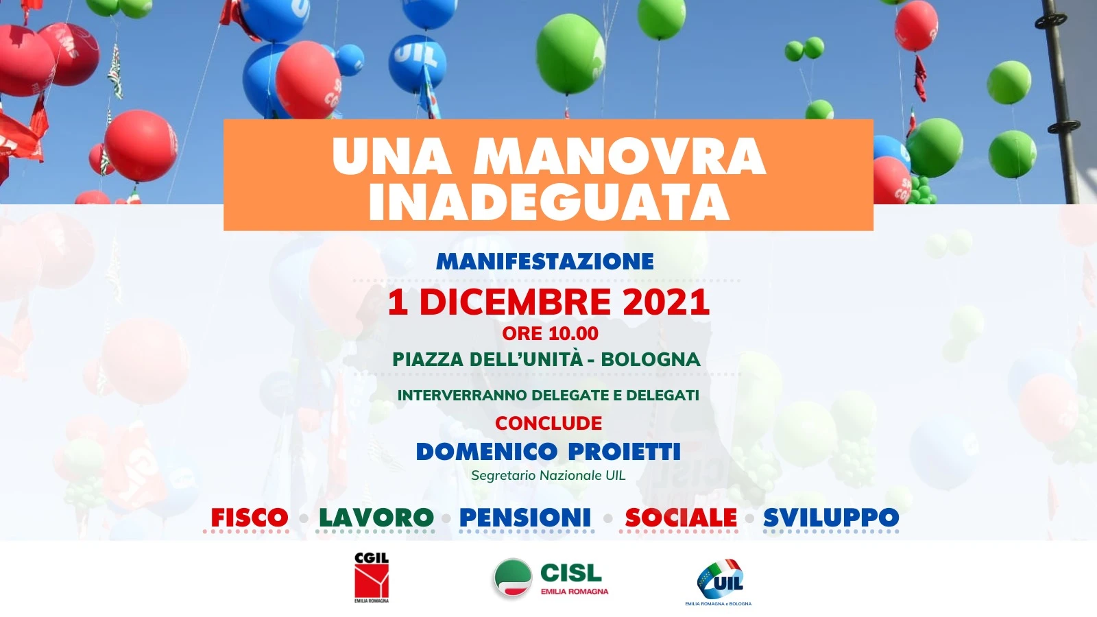 MANIFESTAZIONE 1 DICEMBRE NEW